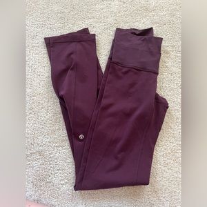 Lululemon groove pant in cassis!!!